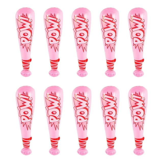 Xingzhi 10bags Choose Multiple Colors - Inflatable Thundersticks For Sporting Events And Parties Colorful Inflatable Stick pink 1Set