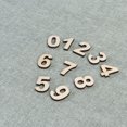 thumbnail image 2 of DEEPCRAFF 10Set Adhesive Numbers Khaki for Photography Prop for Decorators, 2 of 6