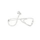 thumbnail image 3 of Fancy Rhinestone Earpiece Broches Lady Men Broche Pins Regalo Hugo Alfileres de broche, 3 of 7