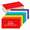 Colorful-3 x 5 Inch-100, variant on Multicolored 4 x 6 Inch 100 Count Dry Erase Laminated Index Cards