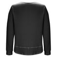 thumbnail image 5 of FNFYFH Plus Size Long Sleeve Shirt for Women Soft Lightweight Crewneck Sweater Loose Fit Tunic Tops Dressy Casual Ribbed Knit Blouse Outfit, 5 of 6