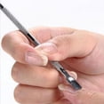 thumbnail image 4 of WALFRONT Stainless Steel Cuticle Pusher Cutter Nail Cuticle Spoon Fingernails and Toenails Pusher Remover, 4 of 5