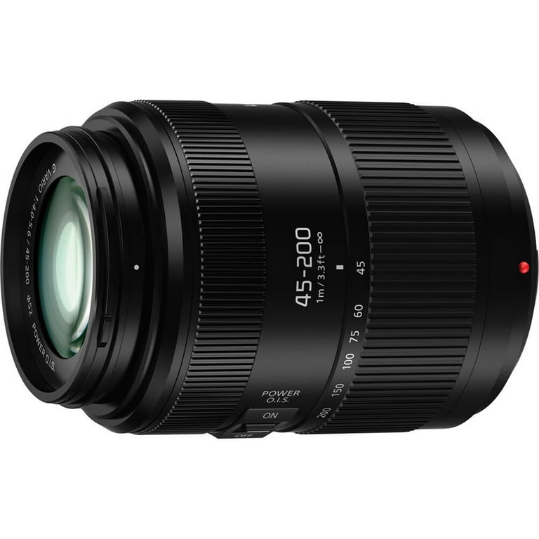 Panasonic LUMIX G VARIO 45-200mm, F4.0-5.6 II Mirrorless Lens - H