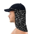 thumbnail image 2 of Sun Protection Neck Drape UV Hat Draps Paisley Neck Protector Face Neck Cover for Women Men Fishing Outdoors, 2 of 8