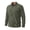 02-Army Green, variant on Men's Corduroy Shirt Long Sleeve Casual Button Down Shacket Jacket with Flap Chest Pockets