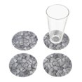 thumbnail image 1 of Set 4 Portavasos Redondos Decorativos Vidrio 10cm Billu BILLU S4PV-PIE, 1 of 2