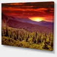 thumbnail image 2 of Colorful Sunrise Over Mountains, 2 of 3