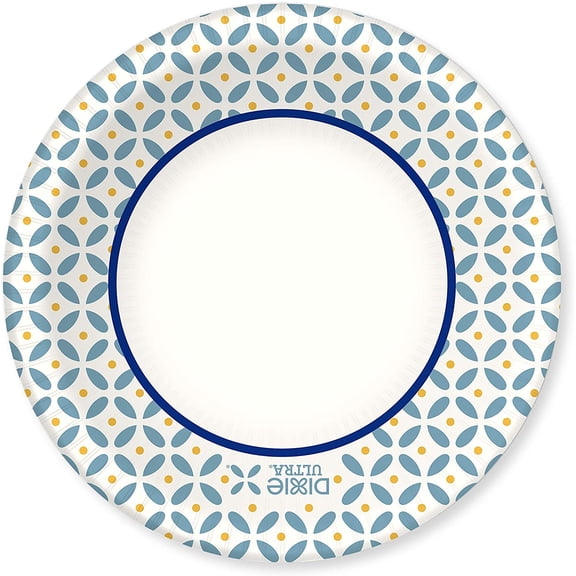 Dixie Ultra Paper Bowls (20 oz 108 Count Blue Checkered)