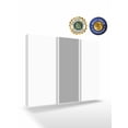 thumbnail image 2 of Gray Solid Color Texture Wall Art for Living Room, Canvas Picture Wall Decor for Bathroom Bedroom, Simple Grey Stripes Painting Artwork for Office Kitchen Hallway Dining Room Home Decorations 16"x20", 2 of 8