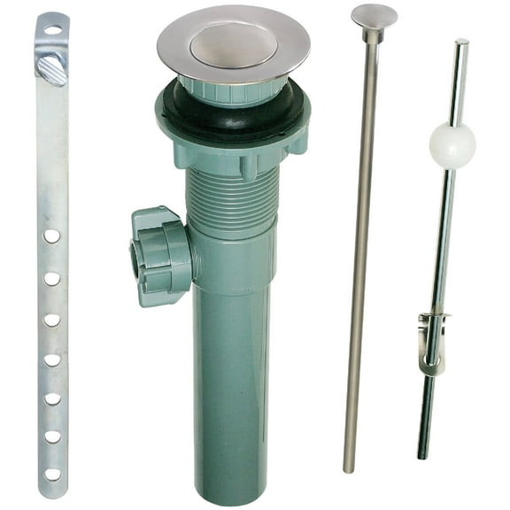 Do it Best 1-1/4 In. Brushed Nickel Pop-Up Assembly 20-70DSBN