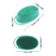 thumbnail image 4 of Ofertas Únicas 1 Pc Cepillo de Baño Ovalado Exfoliante para el Baño para Ducha 5.31"x3.07"x1.69" Verde, 4 of 6