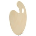 thumbnail image 2 of Paint Palette Wood Cutouts 12-inch, Pack of 3 Unfinished Wood Crafts Blank, Wooden Shapes for Crafts & Party Decor, by Woodpeckers, 2 of 6
