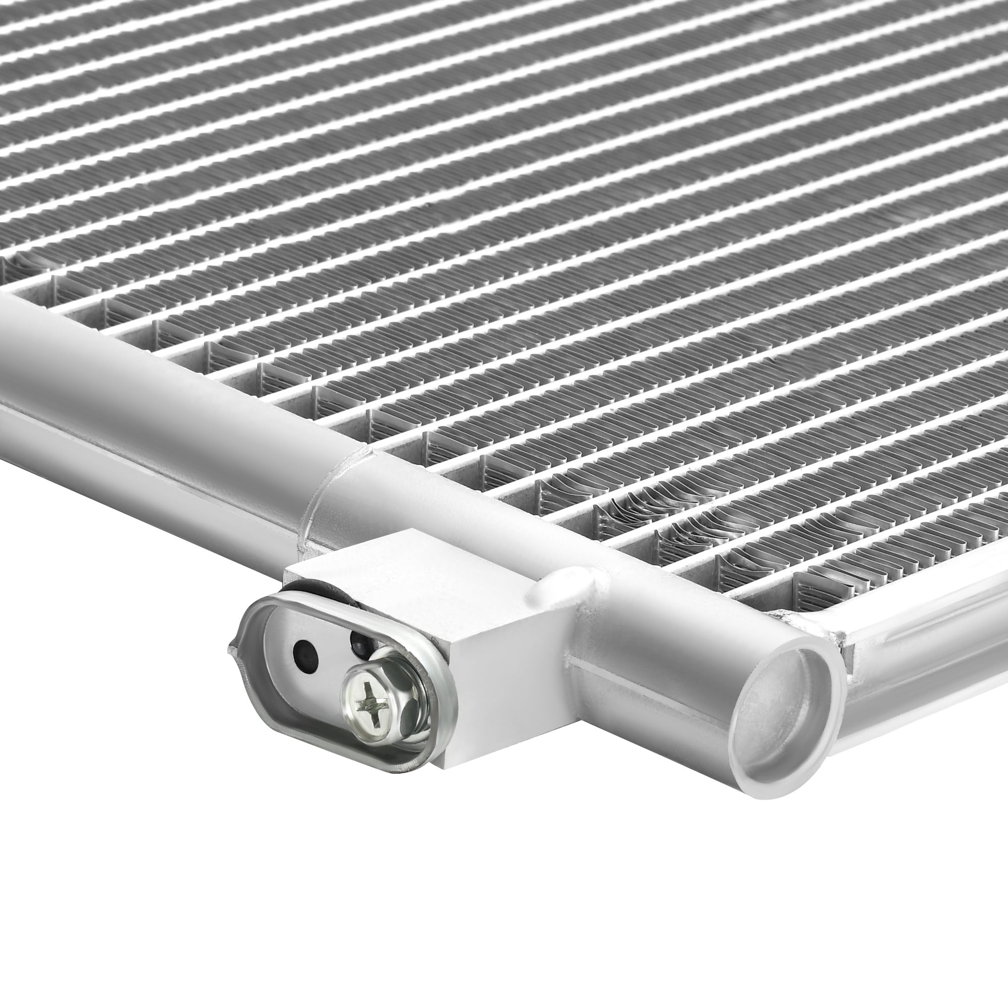 LEDKINGDOMUS AC Condenser for 2002-2006 Honda CR-V & 2003-2011 Element L4 2.4L, Replacement OEM#80110S9A013, Premium Aluminum, Leak Tested 2.94MPa, High-Density Louvered Fins