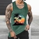 thumbnail image 5 of Camisetas de Tanque de los Hombres Tanque de los Hombres Incolor Gradiente de Impresión Cuello Redondo Correa Delgada Fuga Atrás Regular Casual Deportes Blusas de Tanque, 5 of 5