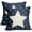Navy Blue, variant on 4th of July Patriotic Pillow Covers 18x18 Inch Set of 2 Navy Blue Red Stars America Independence Day Decorative Throw Pillows Fourth of July Holiday Outdoor Pillow Cases Couch Bed Sofa Decor
