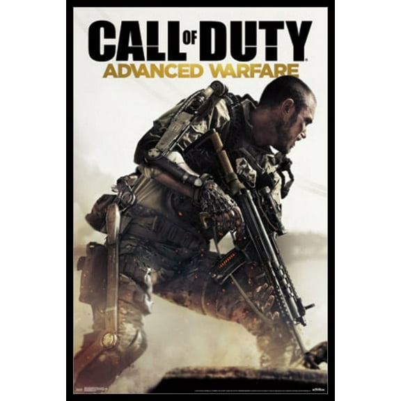 Call of Duty - Advanced Warfare - Cover Art Laminated & Framed Poster Print (22 x 34)