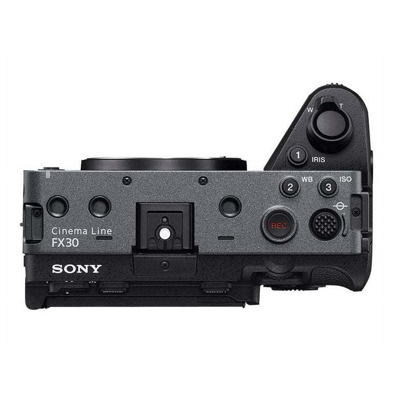 Sony Cinema Line ILME-FX30B - Camcorder - compact - 4K / 120 fps - body  only - Wi-Fi, Bluetooth