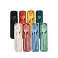 thumbnail image 2 of Portable Cutlery Set with Case, Reusable Spoon & Fork for Camping & Picnics, 2 of 7