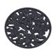 thumbnail image 2 of Salvamanteles de hierro fundido, soporte para platos, suministros para la ceremonia del té, multiusos, portátil Crisantemo, 2 of 9