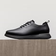 thumbnail image 3 of Zapatillas de Vestir MaxFlex para Hombre Bruno Marc, Negras, Talla 11, 3 of 9