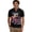 American Anniversary Eagle Flag, variant on American Flag Mens Short Sleeve Golf Shirt Route 66 Patriotic Zipper Polo Tops Dry Fit Athletic Sport Top Shirts Moisture Wicking Performance Dressy Shirts Sizes 3XL
