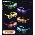 thumbnail image 3 of Gafas de sol Flutesan Pixel Miner Party Favors (12 pares), 3 of 7