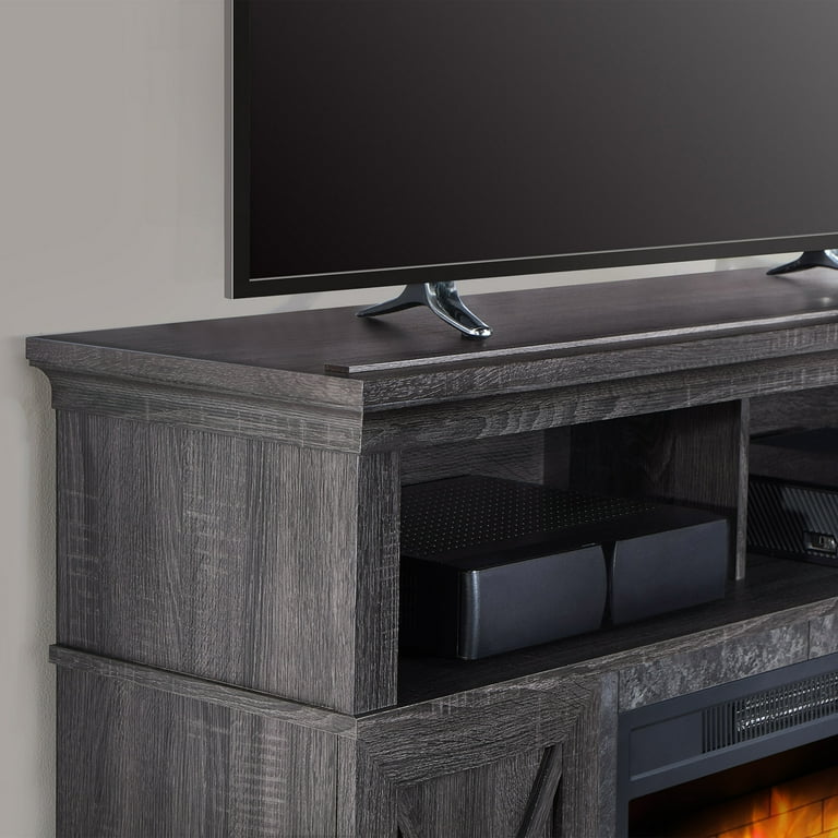 Kellum Media Fireplace Console for TVs up to 65”, 54 Stand, Gray -  Walmart.com