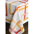 thumbnail image 4 of Maison d' Hermine Summer Maze 100% Cotton Tablecloth for Kitchen Dining | Tabletop | Decoration | Parties | Weddings | Spring/Summer (Rectangle, 60 Inch by 108 Inch)., 4 of 5