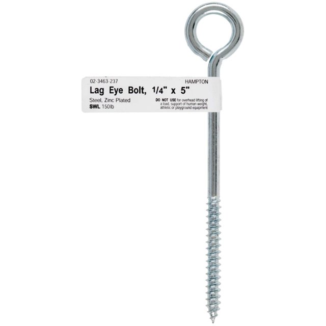 Ejete Hampton de acero galvanizado, 6 cm x 13 cm