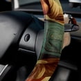 thumbnail image 5 of Labour Day 14.5 Inch Printing PVC Leather Steering Wheel Cover Car Wheel Covers Auto Accessories, 5 of 6