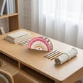 thumbnail image 4 of Wooden Storage Box Desk Organizer Pen Holder for Home Study Room, Decorative Desktop Stationery Caddy, Unique Gift for Students Back to Supplies G, 4 of 5