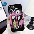 thumbnail image 3 of JIT Disney The Nightmare Before Christmas Cartoon Cute Mobile Phone Black Case Shockproof with Lens Protection TPU Officially Licensed Compatible for iPhone11/12/13/14/15 P, 3 of 4