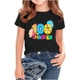 thumbnail image 1 of Blusas y camisas de manga corta con cuello redondo, moda de verano y primavera, para niños, cuello redondo, manga corta, temporada escolar, camiseta estampada, blusa de poliéster para niños, 1 of 5