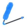 Paintball Barrel Swab Wool Squeegee Cleaning Accessory (Blue)