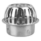 thumbnail image 2 of Drenaje De Piso De Techo De Acero Inoxidable, Drenaje De Piso Redondo De Balcón Eficiente Para Tubería De 110 Mm, 2 of 7