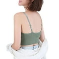 thumbnail image 3 of Qarigey Sujetador sin mangas para mujer, lencería Sexy, ropa interior cómoda sin costuras, correa de Bralette, almohadilla delgada, informal, Type3 NO3, 3 of 6