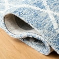 thumbnail image 5 of SAFAVIEH Metro Jenny Diamond Area Rug, Blue/Ivory, 4' x 6', 5 of 8