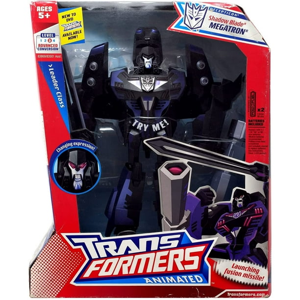 Transformers Animated Shadow Blade Megatron Leader Class Action Figure Hasbro Transformers Animated Shadow Blade Megatron Leader Class Action Figure Hasbro