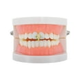 thumbnail image 2 of Unique Bargains 1 Pc Fake Grills Hip Hop Four-Pointed Star Teeth Grillz Gold Tone, 2 of 6