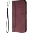 thumbnail image 3 of Compatible with Samsung Galaxy Note 9 Case, Galaxy Note 9 Wallet case with Card Holder Kickstand Magnetic Leather Flip Shockproof Protective Case for Samsung Galaxy Note 9 Red Wine HX, 3 of 16