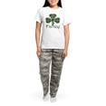 thumbnail image 4 of CafePress - Farley Shamrock Women's Light Pajamas - Women's Short Sleeve Print T-Shirt and Pants Light Cotton Pajama Set, 4 of 7