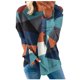 thumbnail image 2 of Puntoco Mujer Cuello Redondo Moda Casual Manga Larga Estampado Sudadera tops Blusa Puntoco Puntoco-7265, 2 of 5
