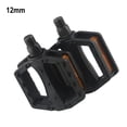thumbnail image 1 of Kids Bike Pedals with Enhanced Foot Touch Area Suitable for American 12mm and Metric 14mm Threaded Bicycles Reflective Design, 1 of 12