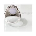 thumbnail image 6 of Blue Lace Agate Mens Ring, Silver Jewelry, 925 Silver Ring, Father's Day, AAA Natural Agate, Birthstone Ring, Heavy Mens Ring, Spiritual Healing Gemstone, Christmas, Plain Mens Ring, 6 of 7