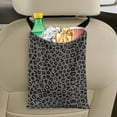 thumbnail image 5 of Yuyamidu Gray Leopard Print Car Trash Bag Bin for Front Seat Back Seat Portable Car Trash Bag Hanging Accessories for SUV Truck Van Reusable Automotive Vehicle Garbage Bags, 1 Piece, 5 of 7