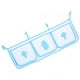 thumbnail image 5 of Bolsa colgante para cuna, bolsa para cuna de malla colgante para cuna de bebé, bolsa de almacenamiento para colgar en cuna, rendimiento sólido, 5 of 10