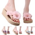 thumbnail image 2 of LEEy-World Pantoufles pour Femmes Mode Été Décontractée PU Semi-Poupées Pantoufles Chat Femmes, 2 of 5
