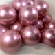 thumbnail image 4 of Globos gigantes de metal cromado de 5 a 18 pulgadas para decoración de fiestas, globos de látex, diseño de escenas para bodas, festivales, color dorado y plateado metálico, 4 of 5