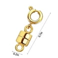 thumbnail image 5 of Tool Series Qulltk Bracelet/Necklace Clasps 1 Gold And Silver Plated Simple Design, 5 of 5