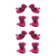 thumbnail image 4 of Zapatos antideslizantes para mascotas Methold 4 Uds. botas de lluvia impermeables rosa roja 3, 4 of 6